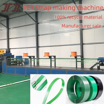 9-32 mm macchina di produzione di cinghie in PET personalizzata utilizzare materiale riciclato con avvolgitore semiautomatico