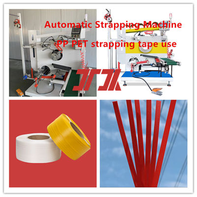 Macchina automatica avvolgitrice servo per reggette in PET PP, avvolgimento piatto, avvolgimento completo