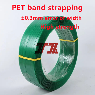 Fornire nastro di cinta di plastica PET nastro di plastica di acciaio nastro di imballaggio PET di larghezza 9-32 mm