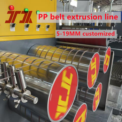 Good Flexible Plastic PP Polypropylene Strapping Making Machine con capacità di 250 kg/h