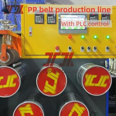 Linea di produzione di nastri di fascia di PP con sistema di controllo PLC