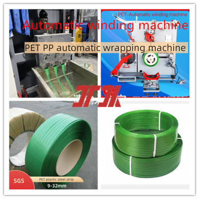 Macchine per la plastica Macchine per l'avvolgimento automatico PP PET PP PET Strapping Wire Wrapping Machine per 120-300m/min