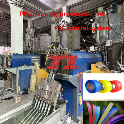 Linea di estrusione di fasce di fascia di PP - Macchina per la produzione di fasce di fascia di plastica di PP per spessore 0,4-1,2 mm