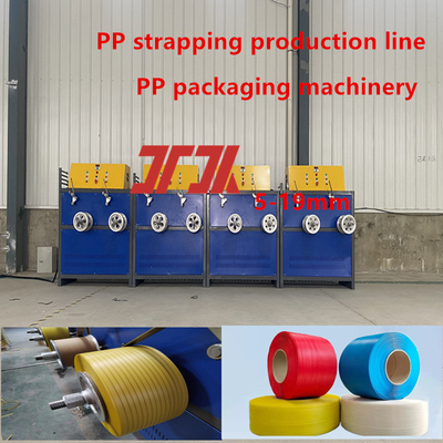 5-19mm Peso leggero fabbrica personalizzata PP Plastic Packing Belt Machine con bobina automatica