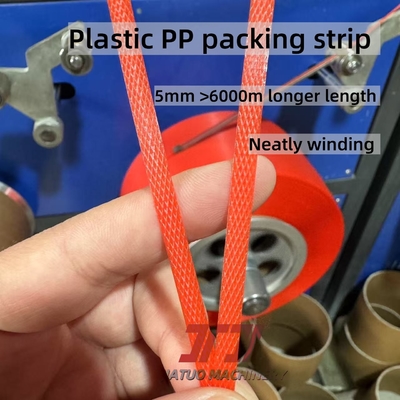 5 mm > 6000 m Cintura di rivestimento per imballaggi di polipropilene di plastica di polipropilene di polipropilene