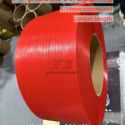 Manuale/Automatica Utilizzo della macchina Pp Strap Band Polypropylene Plastic Strapping Rolls 5-19mm Larghezza personalizzata