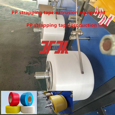 Macchine per la produzione di materie plastiche Equipaggiamento per l'estrusione di fasce di cinghia in PP Macchine per la fabbricazione di fasce di cinghia in PP Linea di produzione di fasce di cinghia in PP con filtro automatico