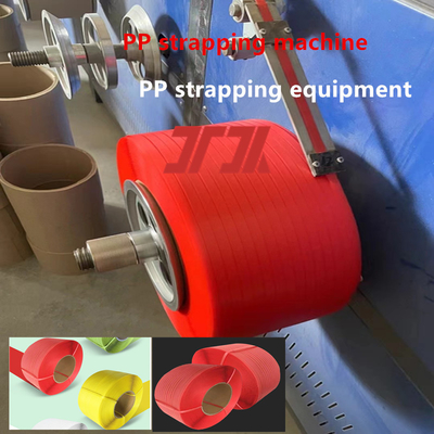 Equipaggiamento di cingolazione in PP a single screw di alta qualità da 5 a 15 mm, linea di produzione di cingolazione in PP con motore Siemens