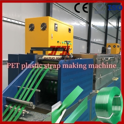 Macchina per la fabbricazione di nastri PET da 260 kg/h con barile di pre-essiccazione da 5000L e sistema di controllo PLC