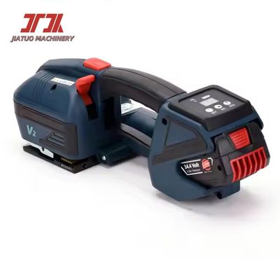 Macchina di rimorchiatura a mano senza fili da 13-19 mm in PET in plastica semiautomatica con batteria