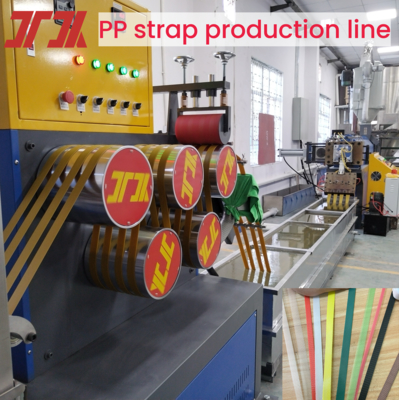 300kg/H High Capacity Plastic PP Strap Band Making Machine PP Belt Production Line With Precise Screw And Die Head