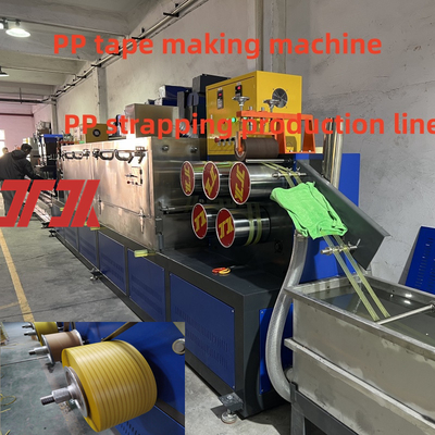 Macchina per la produzione di reggette in PP Linea di produzione automatica di reggette in PP Avvolgitrice automatica