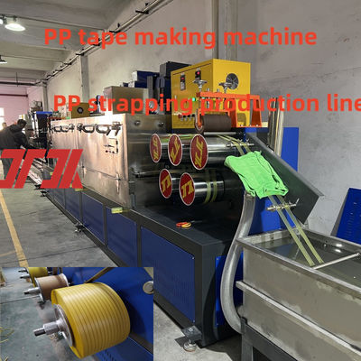 Macchina per la fabbricazione di fasce di PP 9-15 mm attrezzature per fasce di sandwich a doppia vite di PP cintura di PP automatica