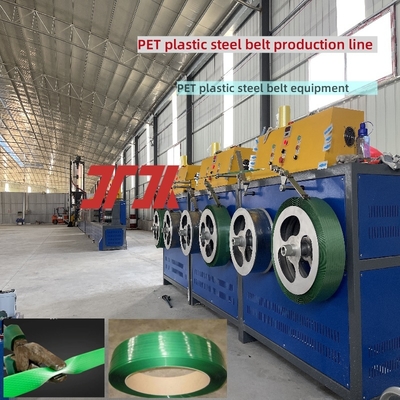 Linea di produzione per reggette in PET Macchina per la fabbricazione di reggette in plastica con controllo PLC