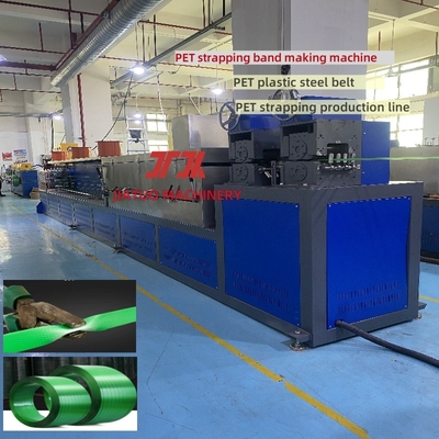 Macchine per la fabbricazione di cinture per animali da compagnia con materiale schiacciato al 100% di PET attrezzature per la produzione di PET a vite singole macchine di plastica ad alta velocità