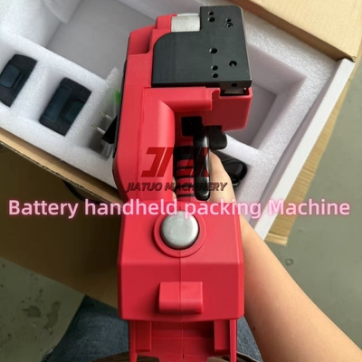 Strumento di imballaggio portatile a batteria per le cinghie di plastica in PP-PET 14.4V