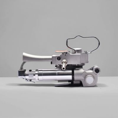 Macchina di rilegatura pneumatica PET PP a mano senza guinzaglio per pallet di legno di cartone di grandi dimensioni