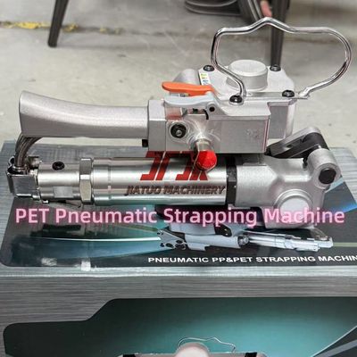 Reggiatrice pneumatica automatica portatile per cartoni, legno e pallet