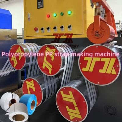 Macchina per la produzione di reggette in polipropilene PP ad alta resa Eccellente plastificazione 5-19mm