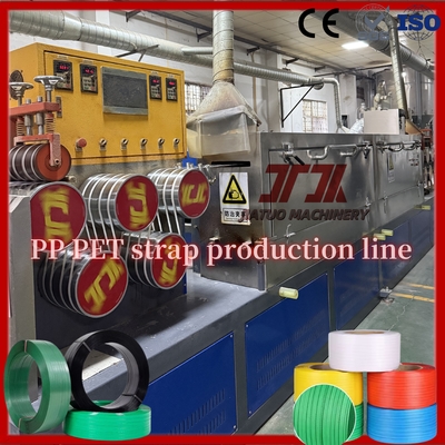 Linea di produzione automatica di reggette in PP da 350 kg/h con filtro a schermo continuo