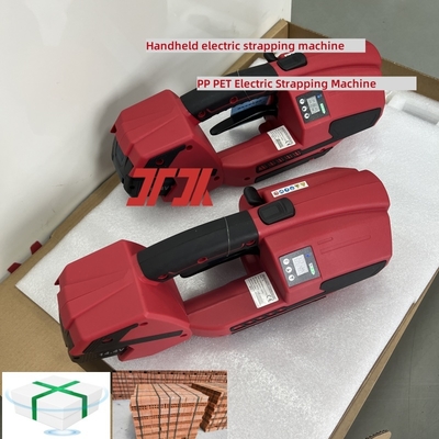 Reggiatrice elettrica portatile Strumento automatico per reggiatura e tensionamento per reggette in PP e PET