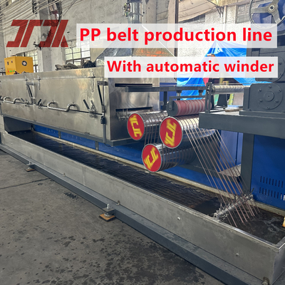 Linea di estrussione automatica di fasce di fascia di PP con materiale a vite da 125 mm da 350 kg a 380 kg/h