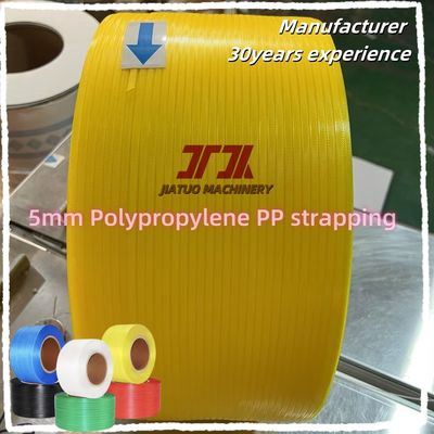 5-19 mm di larghezza Polipropilene PP Plastico Strap Roll per cartone carta imballaggio Buona rettitudine