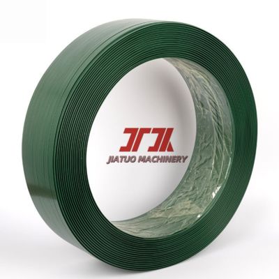 PET Plastic Packing Strapping Band strapping PET nero ad alta velocità per l'uso in macchine pneumatiche