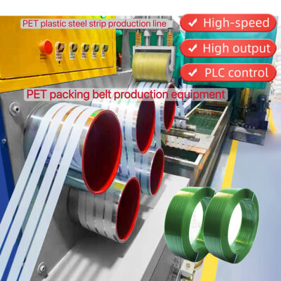 Macchina per la produzione di reggette in PET linea di produzione di reggette in PP ad alta velocità avvolgitrice automatica