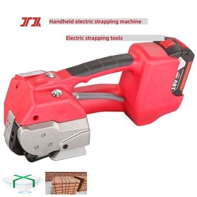 Fascetta elettrica portatile in PET PP, fascettatrice elettrica con batteria al litio