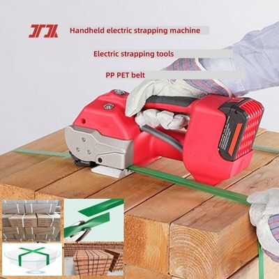 Macchina avvolgitrice tenuta in mano automatica elettrica che attacca strumento di bendaggio per le cinghie dell'ANIMALE DOMESTICO dei pp