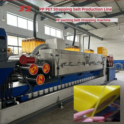 Macchine per la fabbricazione di cinture di imballaggio in PP, apparecchiature di cinturazione in PP da 5 a 15 mm per filtri circolatori di grande area a quattro maglie