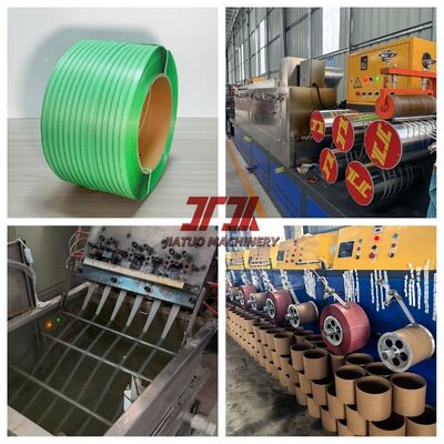 5-19mm Industrial Polypropylene Strap Making Machine con doppia macchina di incisione