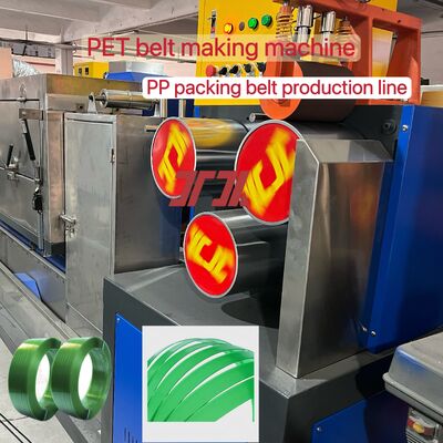 Macchina per la produzione di reggette in PET, linea di produzione di reggette in PP ad alta velocità, capacità di estrusione 100-600 kg/h