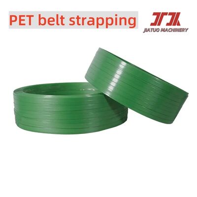 Strappo di plastica ecologico di 16 mm verde e nero per animali domestici Strappo di poliestere