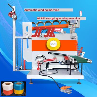PLC touch screen PET Strapping automatic Winder Max Peso di avvolgimento 80KG 350KG