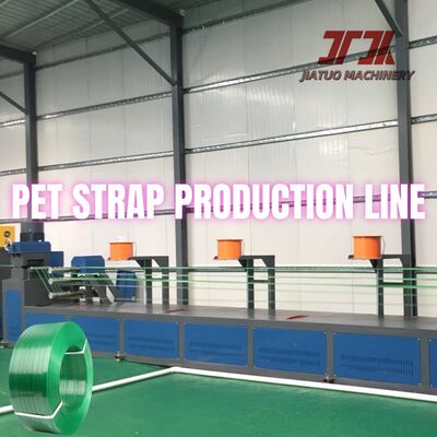 Macchina per la produzione di strisce di PET completamente automatica a vite singola