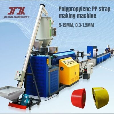 Macchina per la produzione di reggette in polipropilene PP da 45-50KW Può Utilizzare Materiale Riciclato PP al 100%