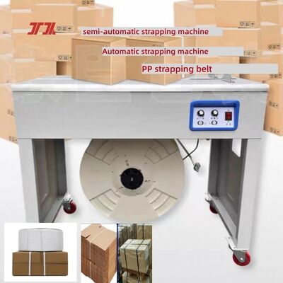 Reggiatrice automatica ad alta velocità Macchina confezionatrice automatica per la reggiatura di scatole di cartone
