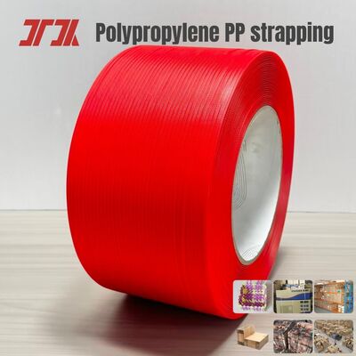 Strappa di imballaggio in PP 5 ̊15 mm Strapping in PP bianco per la macchina di imballaggio automatica di fabbrica