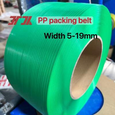 Cinghia di imballaggio in PP 5-15 mm Stile Sandwich Nastratura in PP per vendita all'ingrosso di fabbrica