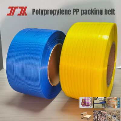 5 mm 12 mm Polipropilene Pp Strapping Band Roll Packing Belt Per imballaggio in cartone