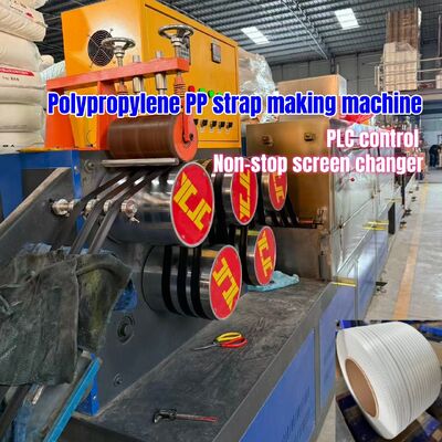 5 mm Linea di produzione di fasce di fascia di PP per uso speciale 300 m/min Velocità di funzionamento