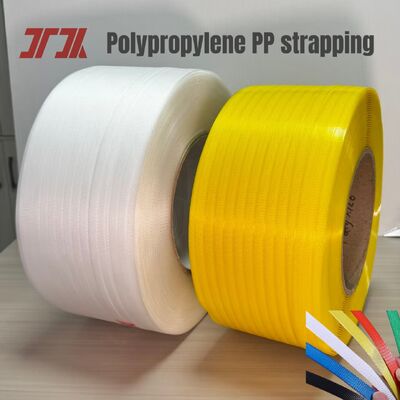 Cintura in PP resistente agli agenti atmosferici, lunghezza 7000 m, larghezza 5 mm-19 mm, per un imballaggio sicuro