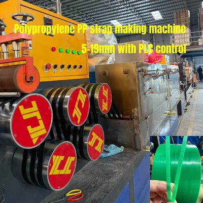 Equipaggiamento per la produzione di cinture di imballaggio in PP ad alta efficienza da 5 mm