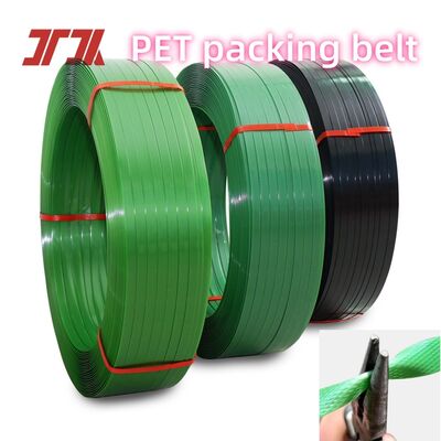 Reggette in PET con cinghia da imballaggio in PET avanzata da 9-32 mm con buona rettilineità e alta tensione