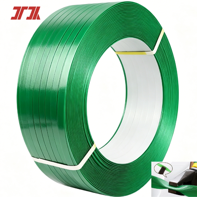 Larghezza personalizzata 9-32mm PET Strapping Band con 200-1300kgf di resistenza alla tensione e superficie incisa