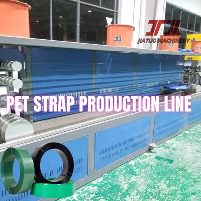 9-32mm Width Range PET Strap Making Machine With Automatic Winding Machine and 225-250kgs/H Production Capacity