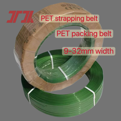 Cintura di imballaggio in PET a 12 mm con cinghia automatica per la produzione di fiocchi di bottiglie in PET al 100% o di materiali frantumati al 100%