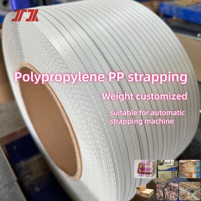 Cintura di imballaggio in polipropilene a cintura di 5 mm Pp con lunghezza lunga 7000 m/rollo
